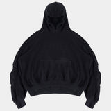 BANAN QUATER ZIP Hoodie - BLACK