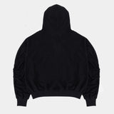 BANAN QUATER ZIP Hoodie - BLACK