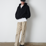 BANAN QUATER ZIP Hoodie - BLACK