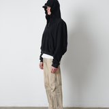 BANAN QUATER ZIP Hoodie - BLACK