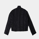 CHURRO TRACK JACKET -BLACK